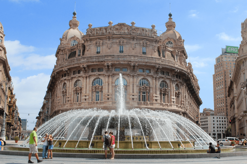 Genoa fountain