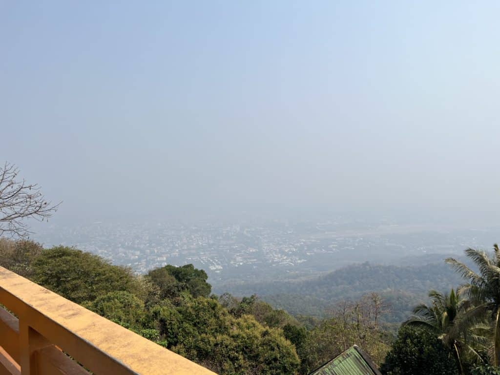 Burning Season View from Doi Suthep