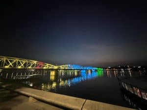 Hue's Bridge at Night