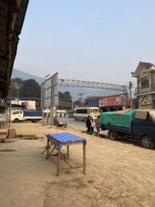 Muang Khua's infamous bus stop