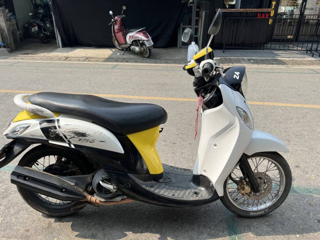 Scooters are all over Southeast Asia. Understand that they are probably your biggest danger in your travels in Southeast Asia.